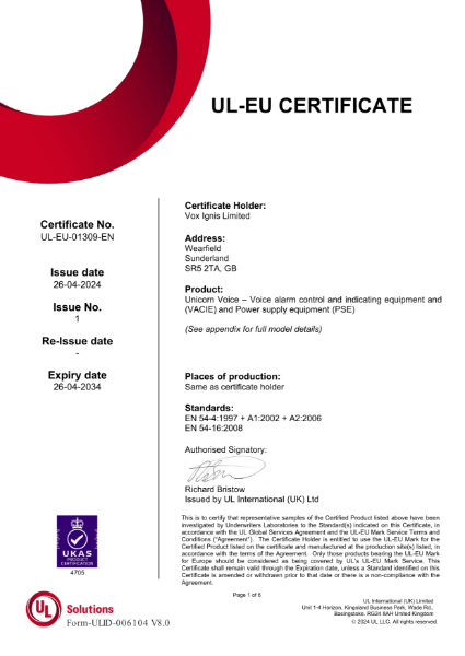 UL Certified