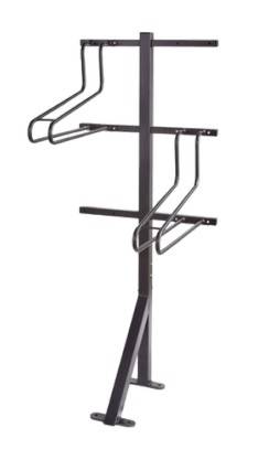 Vertical Bike Rack 2 Hoops - Bicycle Stand