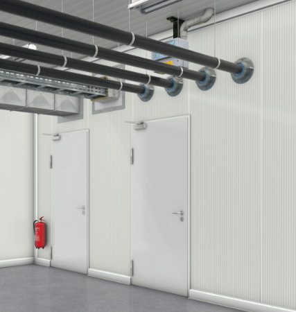 Trimoterm FTV Panel - POWER T - Internal (Firewall) - Steel Insulated Fireproof Panels.