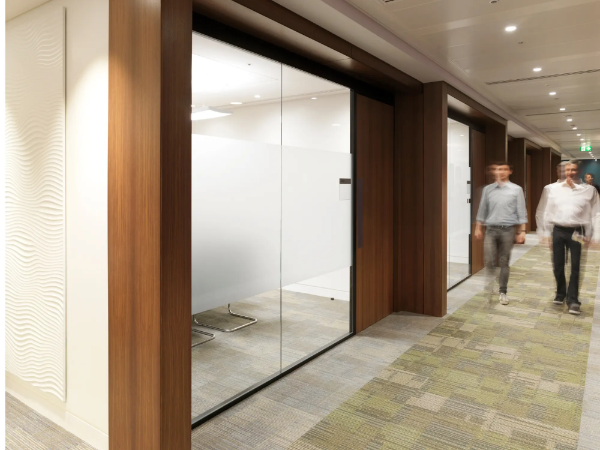 Single Glazed Offset Revolution 54 Partition