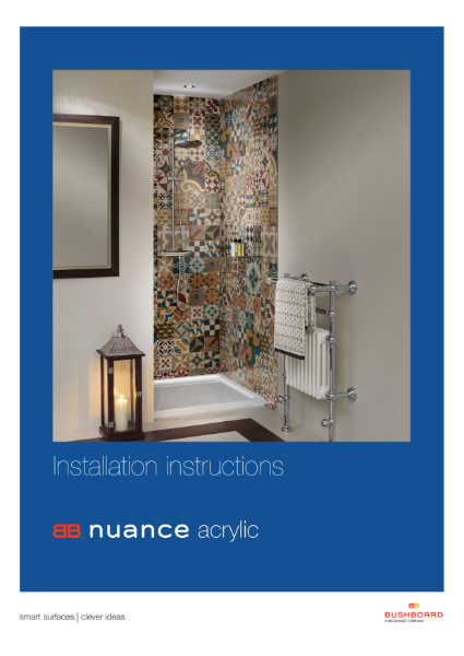 Nuance Acrylic Installation Guide