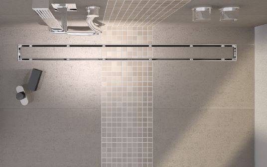 JACKOBOARD® J-Drain Linear PRO Drain Element - 72 mm - Shower Tray