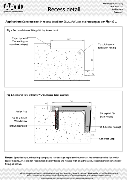 recess_detail_sn293_wl_84_concrete Rev.4