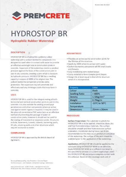 Hydristop BR TDS