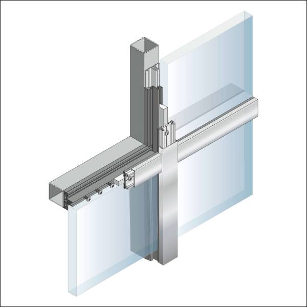 Thermfix VARIO Vertical Curtain Walling - Fire Rated
