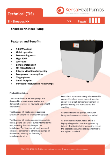 TIS NX Heat Pump