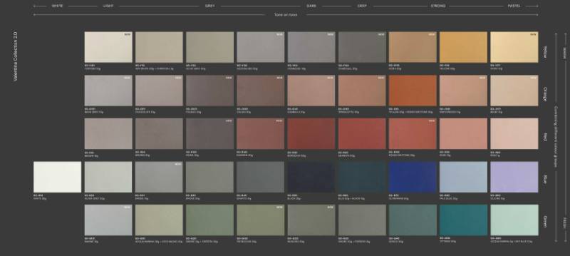 Solidro Colours – Extended Valentina Collection