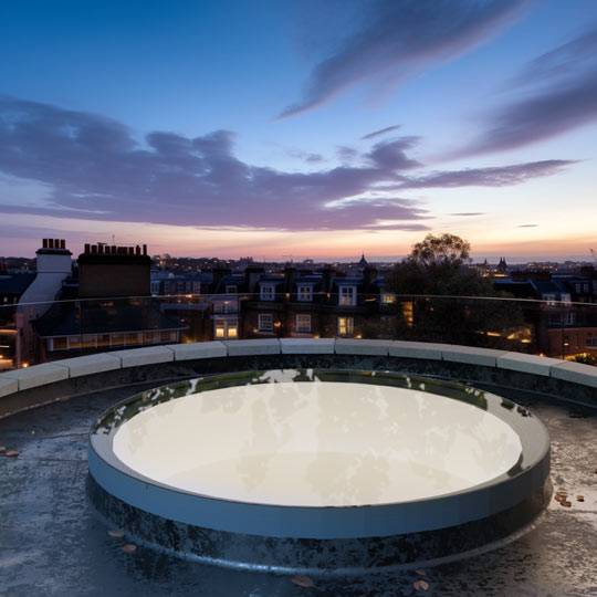 EOS97 Circular Flat Glass Rooflight - Rooflight