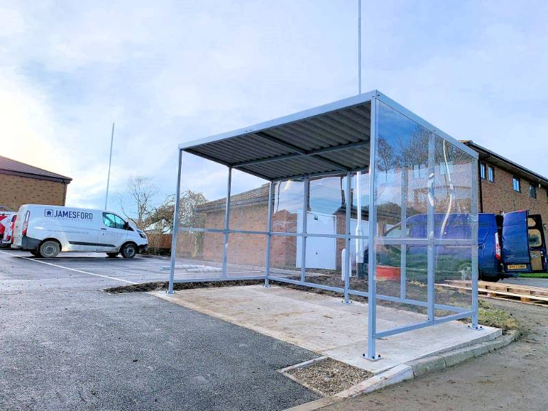 Grasmere Shelter - Cycle and Waiting Shelters