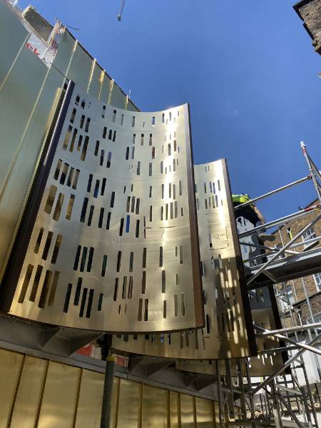 ContraClad Architectural Bespoke Fin & Mesh Facades 