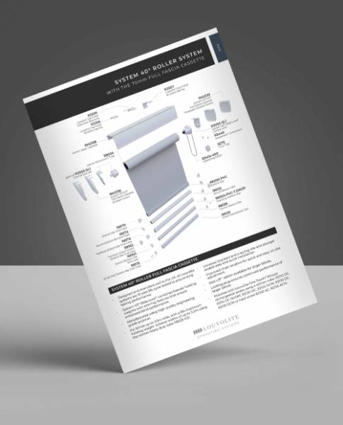 Roller System 40® with 70mm Full Fascia Cassette