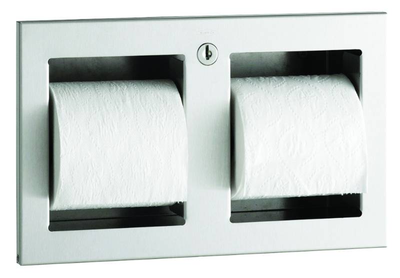 Recessed Multi-Roll Toilet Tissue Dispenser B-35883