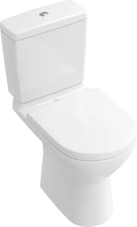 Villeroy & Boch Dusjtoalett -  O.novo Klosettskål for Kombinasjon med Åpen Spylekant