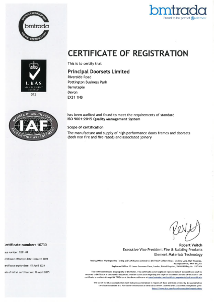 ISO9001-2015 Quality Management System