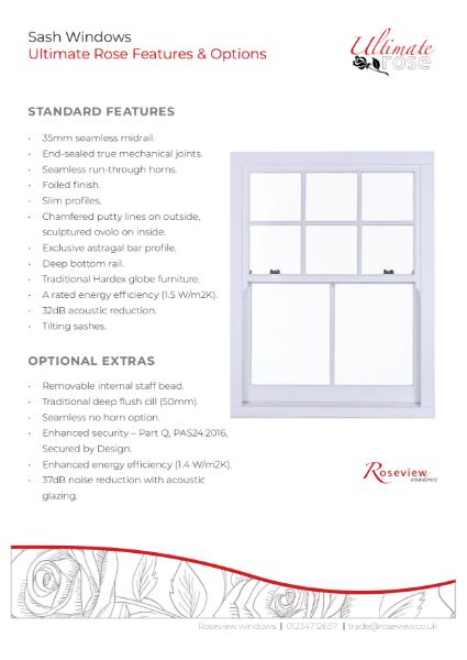 Ultimate Rose - Product sheet