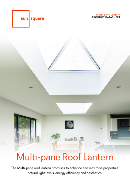 Multi-Pane Roof Lantern: Product Datasheet