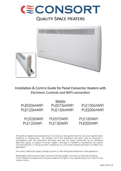 PLE050-200WIFI user instructions