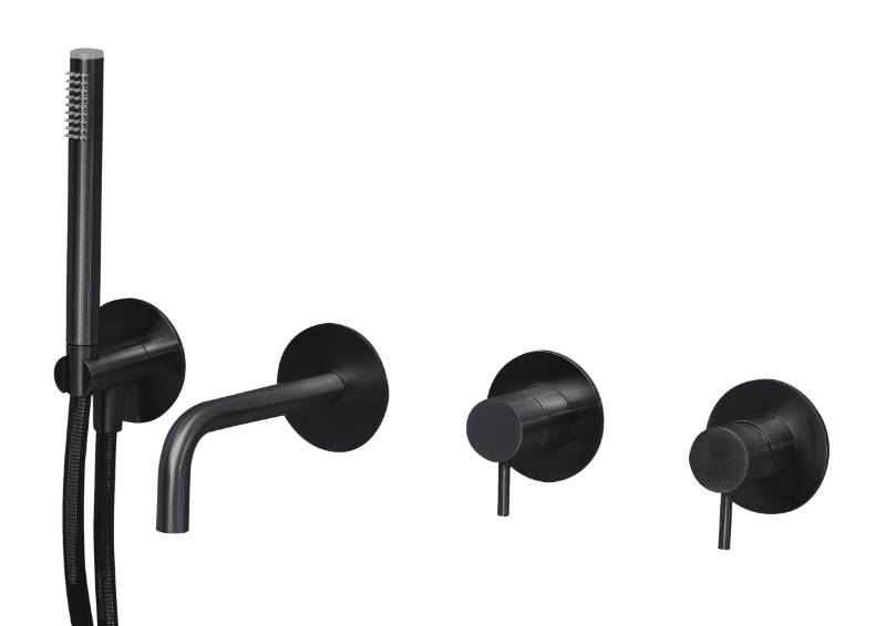 Qtoo collection: Two-way bathtub set w/o thermostat