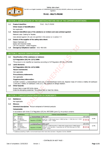 Safety-data-sheet-of-70-62-PALACE-TILERS MULTI-PRIME