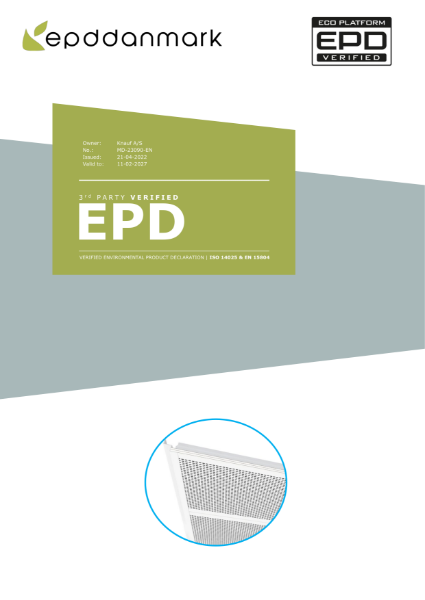 Knauf Corridor 400 Perforated EPD