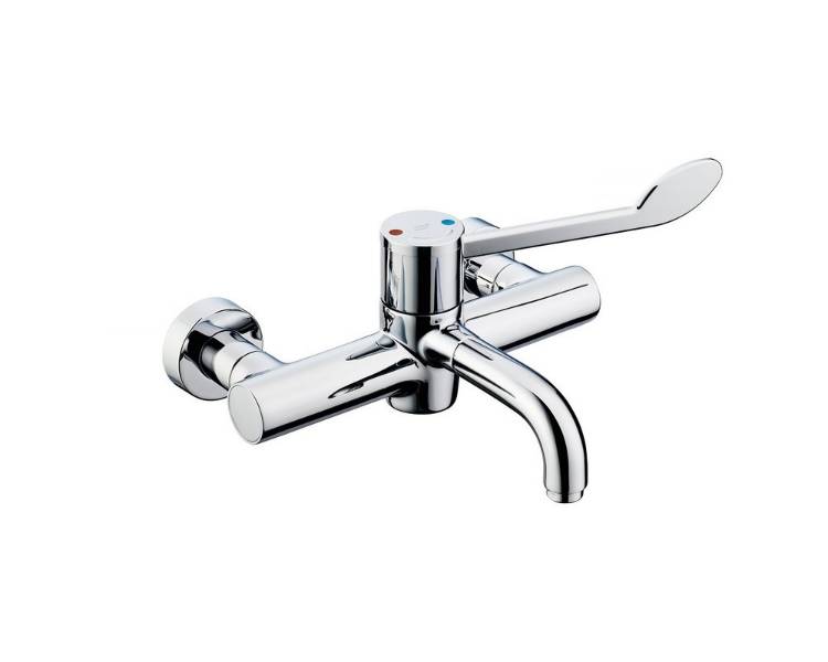 Markwik 21+ Healthcare Wall Mounted Lever Action Healthcare Taps