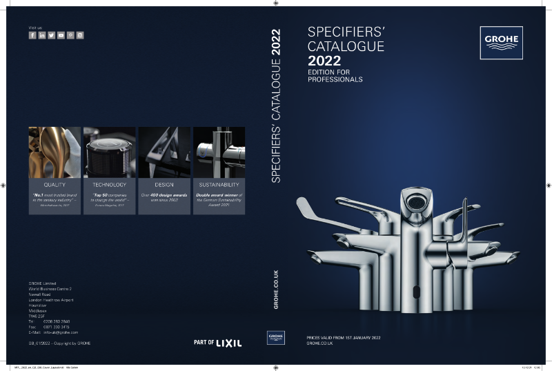 GROHE Specifiers' Catalogue 2022