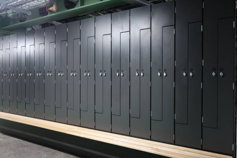 Heated Z Lockers at BT Bristol