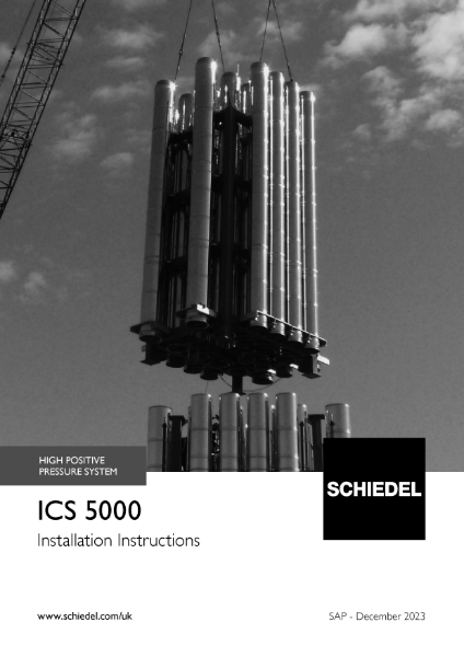 ICS 5000 flue system instructions