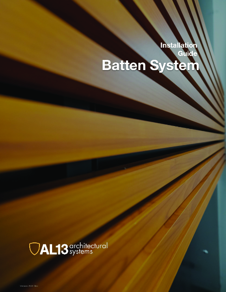 AL13 Batten System Installation Guide