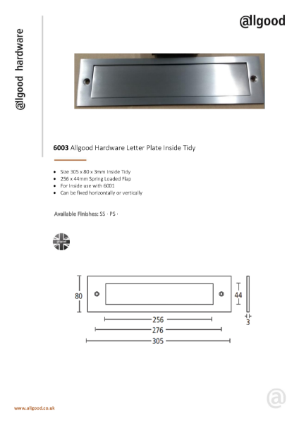 6003 Datasheet Iss02