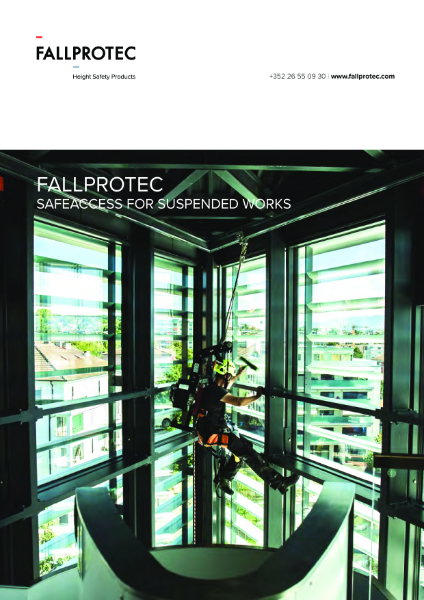 Fallprotec - SafeAccess for Suspended Works