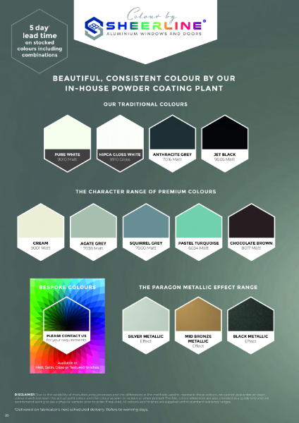 Colour and foils by Sheerline