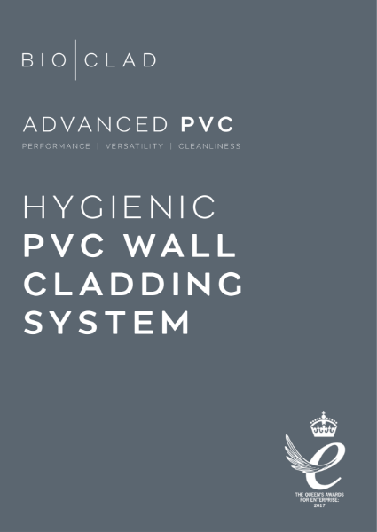 BioClad Advanced Hygienic PVC Wall Cladding