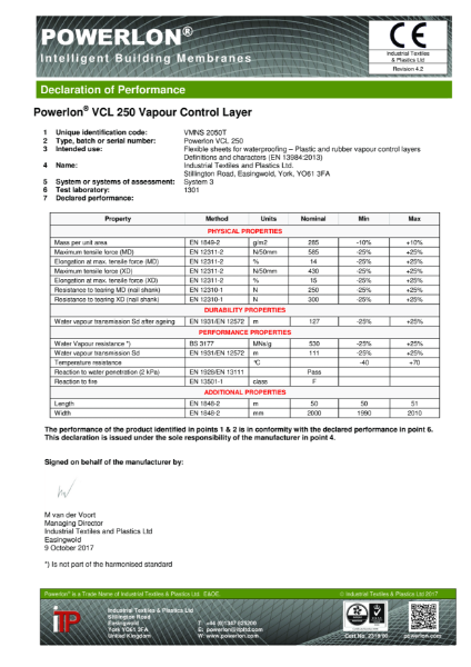 Powerlon® VCL 250 DoP R4-2