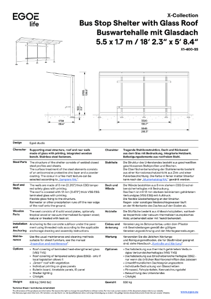 X1-400-SS - Data Sheet