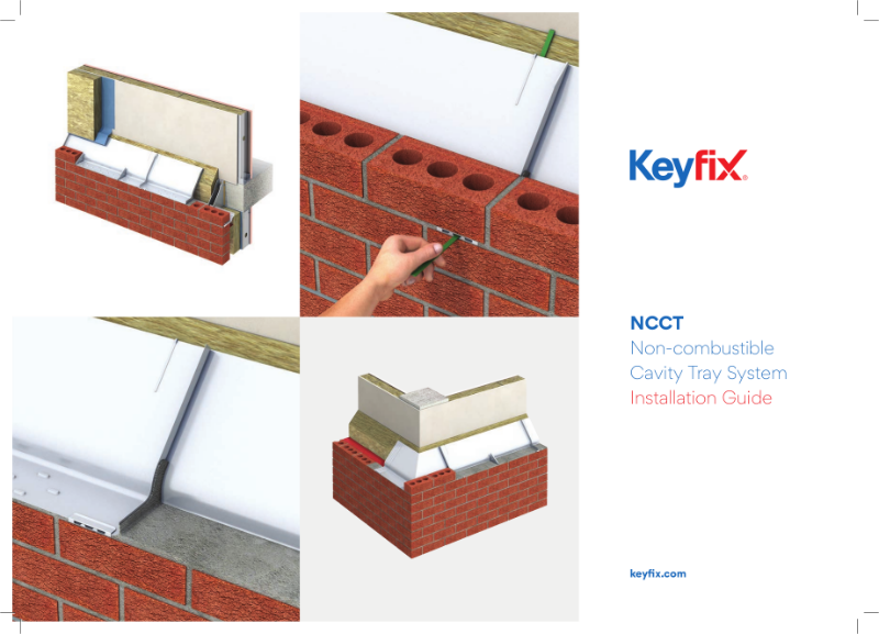 Keyfix Non-combustible Cavity Tray Installation Guide