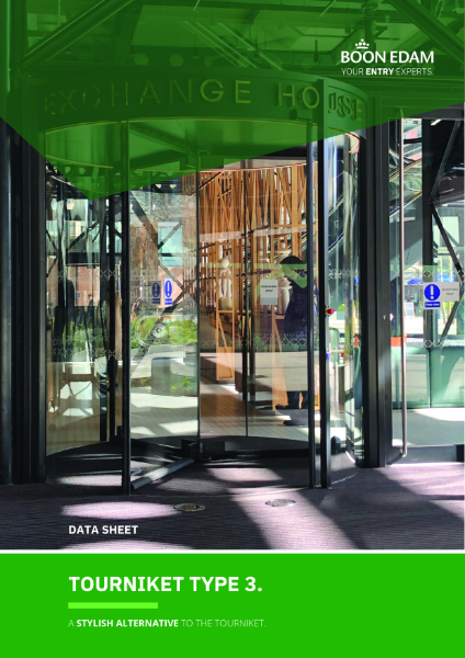 Crystal Tourniket Type 3 - Revolving Door | Dimensions & Specifications
