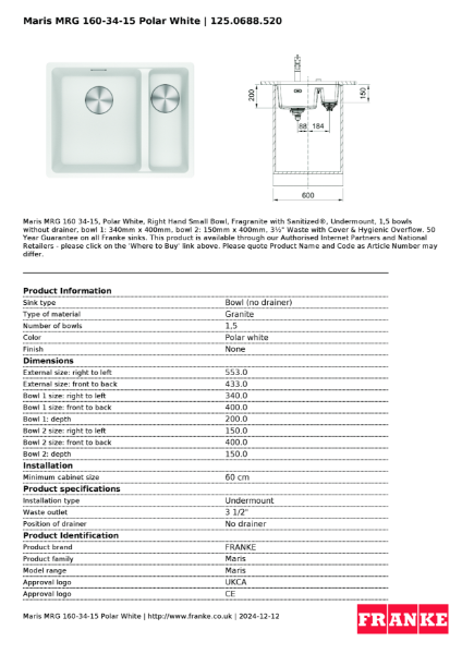 Product Sheet 125.0688.520