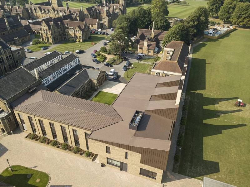 VMZINC Standing Seam Warm Roofing - Non-Vented Warm Roof System