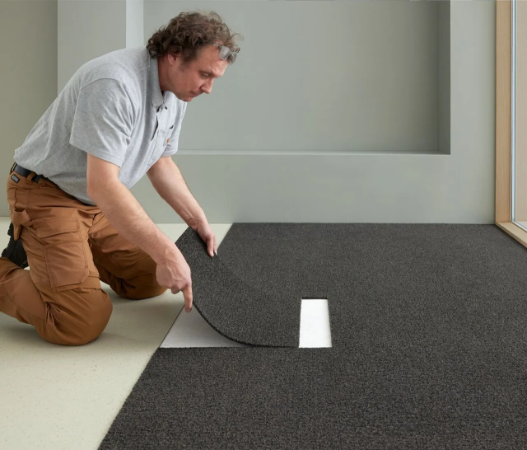 Coral Brush Tiles - Entrance mat