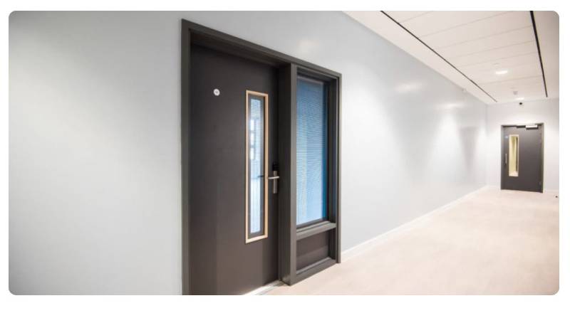 Double Door, NFR, With Vision Panel