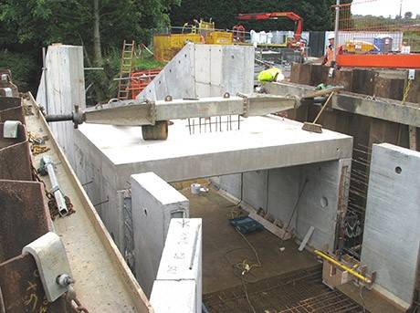 One in the chamber for concrete specialist as turbine project reaches completion