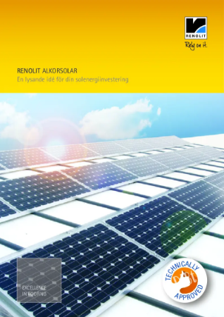 RENOLIT ALKORSOLAR En lysande idé för din solenergiinvestering