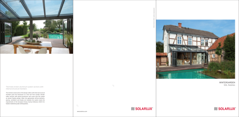 Solarlux SDL Nobiles wintergarden glazed extension insulated