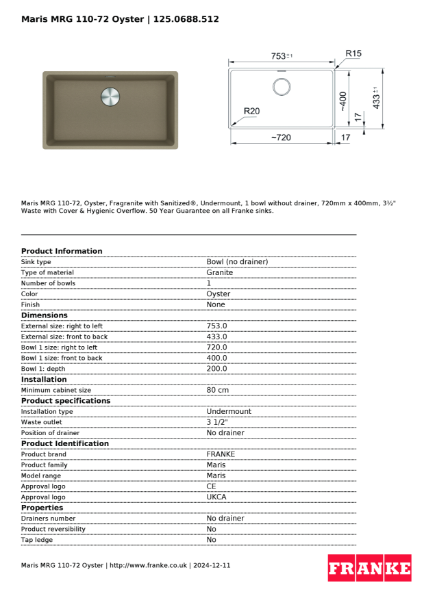 Product Sheet 125.0688.512