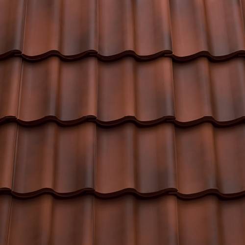 Olympus Double Clay Pantile Roof Tile