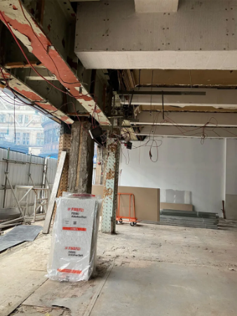 FIREFLY® FB180 Batt System features in Glasgow Central Station redevelopment