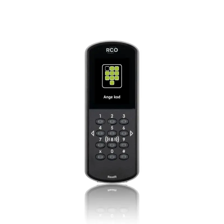 Kortlesere - MIF-509KS Leser svart u/TB485 MiFare/Desfire m/kode ID/Sector