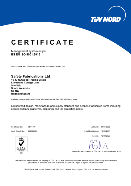 TUV - Safety and Quality Report