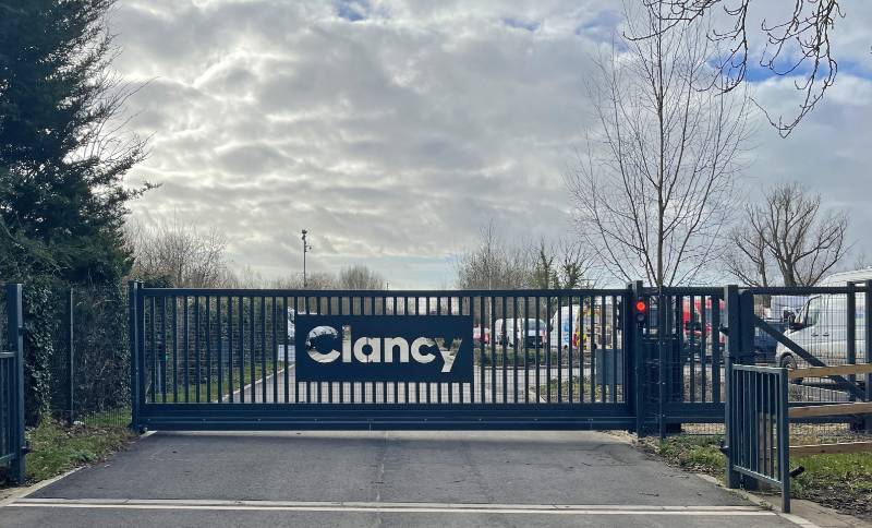 Branded Security Sliding Gates